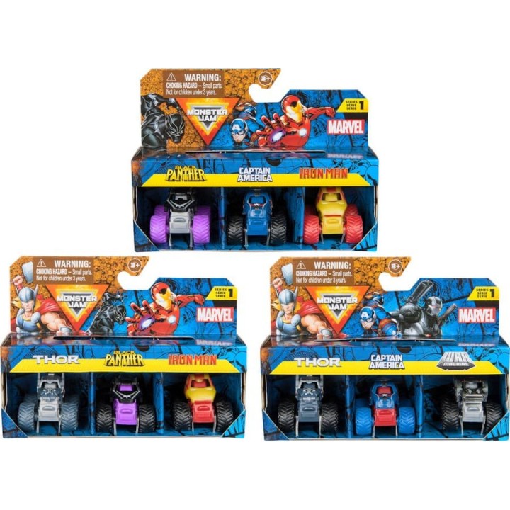 SET 3 MINI BUNDLE MARVEL SURTIDO