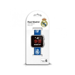 RELOJ LED REAL MADRID AZUL