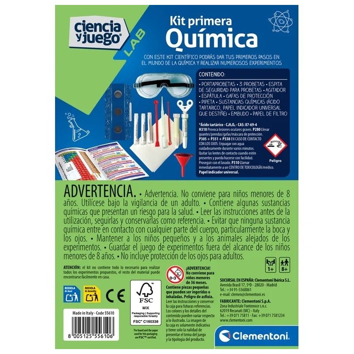 CIENCIA - KIT PRIMERA QUIMICA