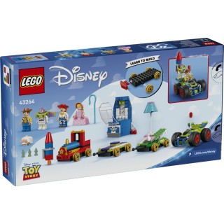 LEGO DISNEY - TREN DE CELEBRACION DE TOY STORY Y COCHE RC