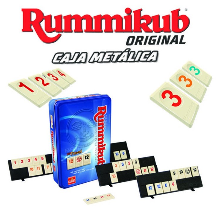 RUMMIKUB CAJA METALICA