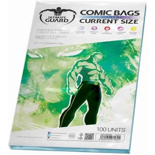 BOLSAS CON CIERRE REUTILIZABLE DE COMICS - ULTIMATE GUARD (100UDS)