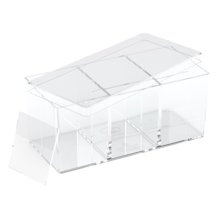 CAJA DE CARTAS METACRILATO 480 CARTAS TRANSPARENTE - ULTIMATE GUARD