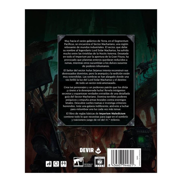 WARHAMMER 40.000 IMPERIUM MALEDICTUM - REGLAS BÁSICAS