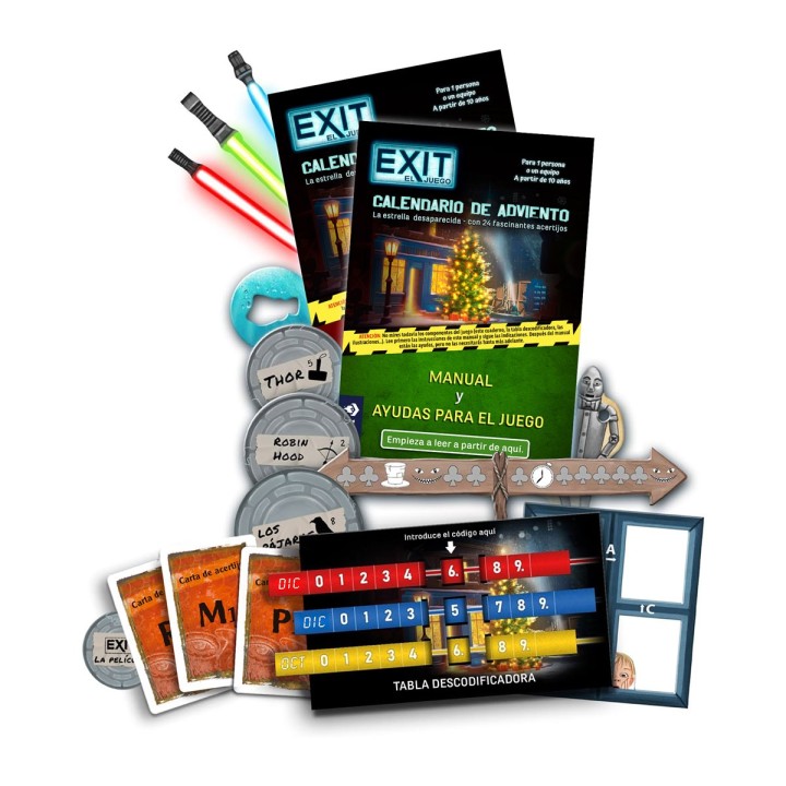 CALENDARIO DE ADVIENTO EXIT - LA ESTRELLA DESAPARECIDA