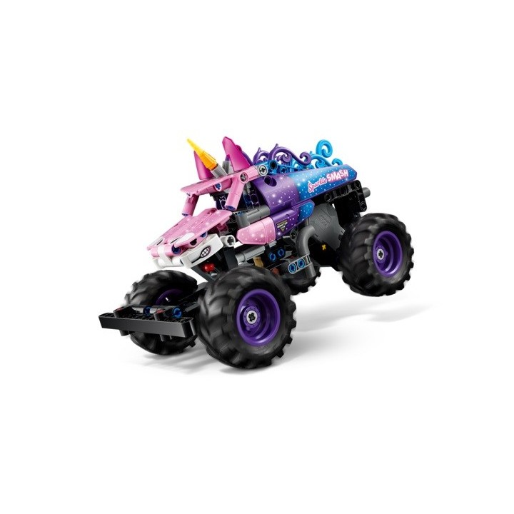 LEGO TECHNIC - MONSTER JAM™ SPARKLE SMASH™ CON MOTOR DE CARGA MANUAL