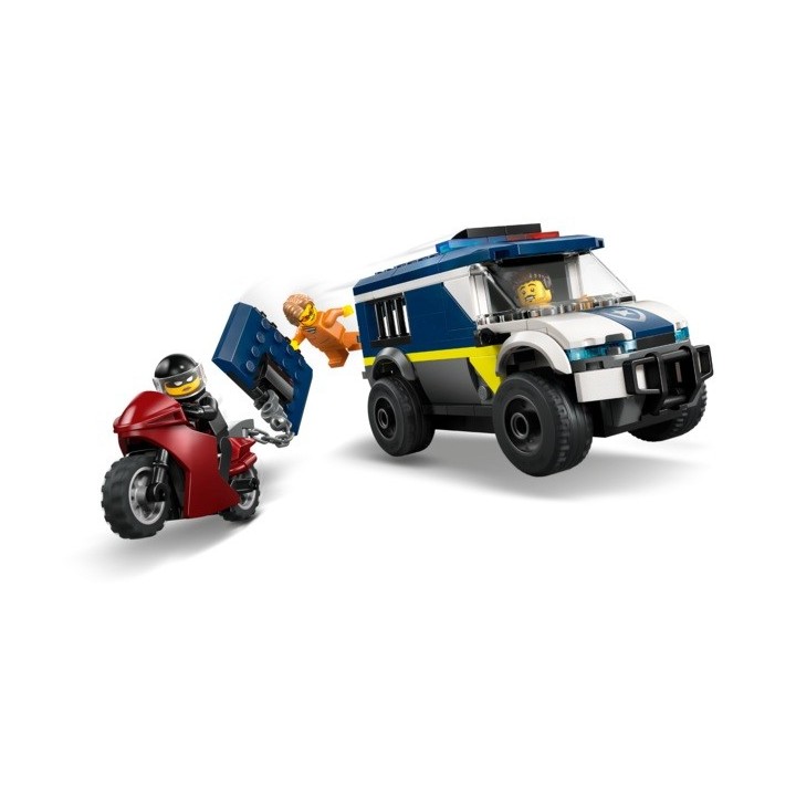 LEGO CITY - FURGONETA DE TRANSPORTE PENITENCIARIO DE POLICIA