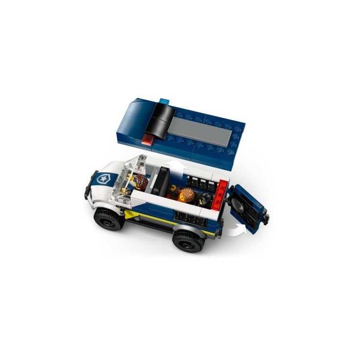 LEGO CITY - FURGONETA DE TRANSPORTE PENITENCIARIO DE POLICIA