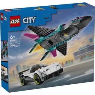 LEGO CITY - JET VS COCHE