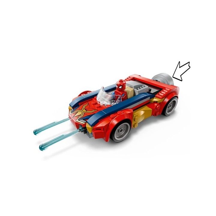 LEGO MARVEL - COCHE DE SPIDERMAN VS LOBEZNO VENOMIZADO