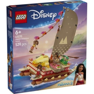 LEGO DISNEY - CANOA DE AVENTURAS DE VAIANA