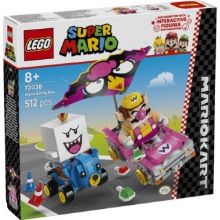 LEGO SUPER MARIO - MARIO KART™ - WARIO Y REY BOO
