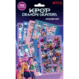 KPOP DEMON HUNTERS 500 STICKERS