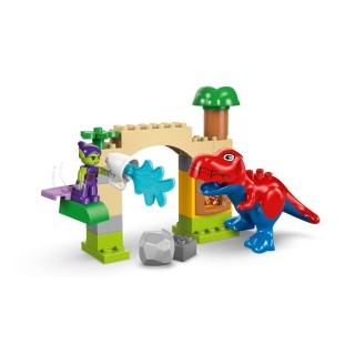LEGO DUPLO DINOSAURIO SPIDEY-REX vs DUENDE VERDE