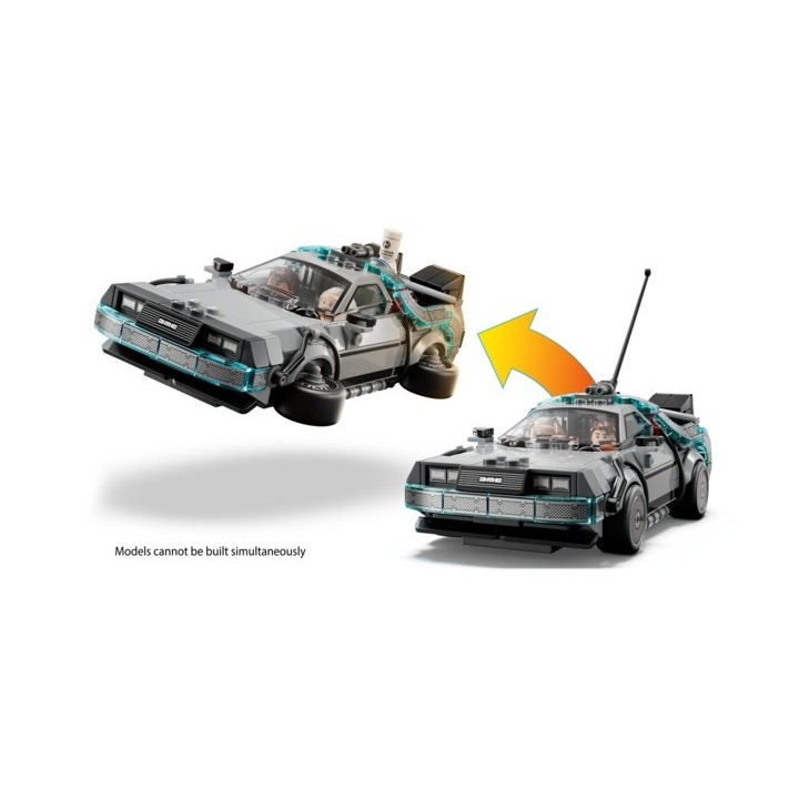 LEGO SPEED CHAMPIONS - MAQUINA DEL TIEMPO DE REGRESO AL FUTURO