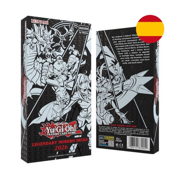 YUGIOH - LEGENDARY MODERN DECKS 2026