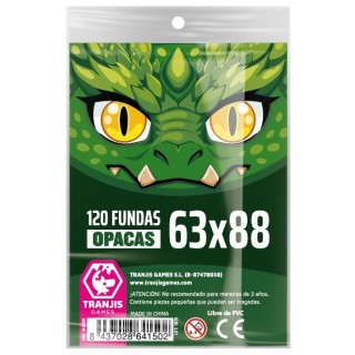 FUNDAS OPACAS DRAGON VERDE 63X88 120U.