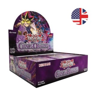 (PREPEDIDO) YUGIOH - DISPLAY 24 SOBRES CHAOS ORIGINS (INGLES)