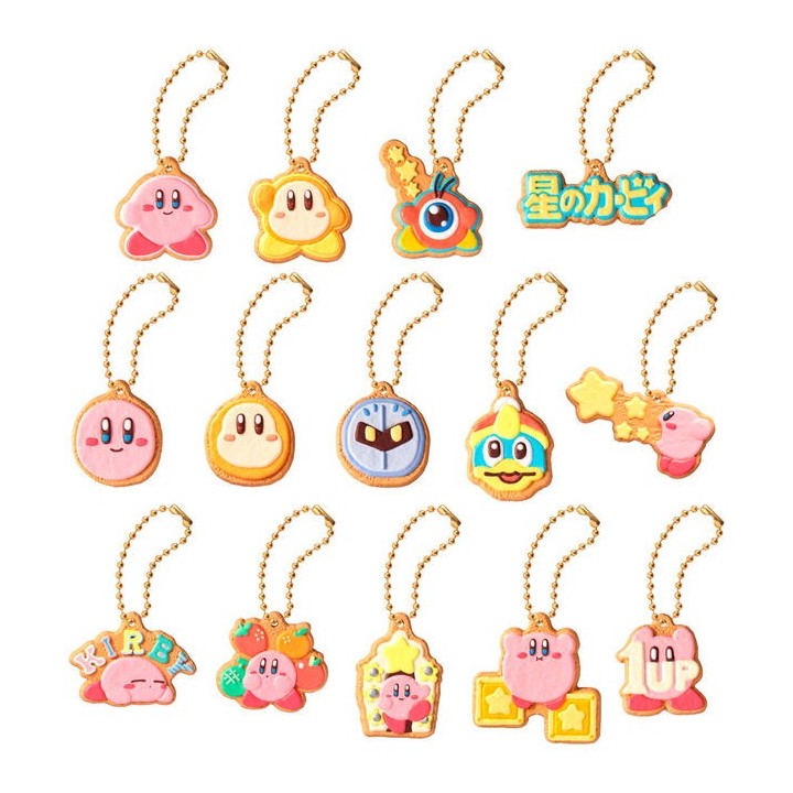 DISPLAY 14 LLAVEROS KIRBY COOKIE SURTIDO