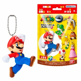 DISPLAY 10 LLAVEROS FIGURA SORPRESA SUPER MARIO W2 SURTIDO