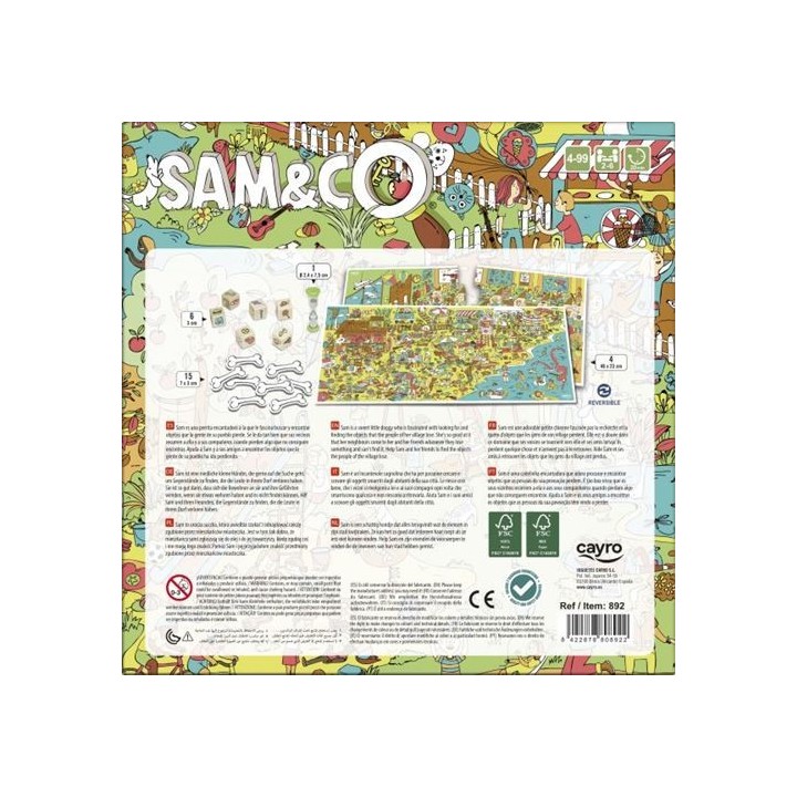 SAM & CO. - JUEGO DE MESA