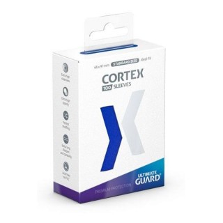 FUNDAS CORTEX TAMAÑO STANDARD 100UD - AZUL