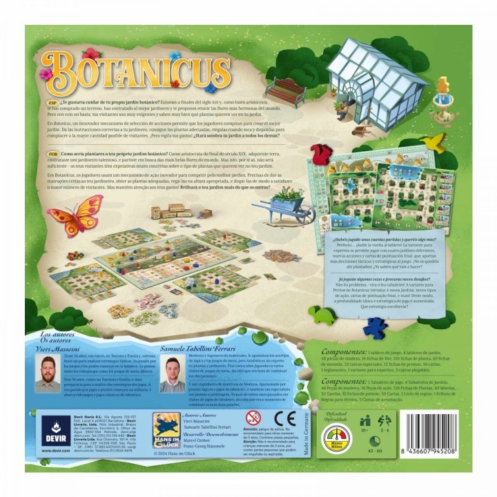 BOTANICUS | Juego de Mesa Estrategia | Gestión de Recursos