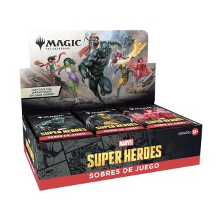 (PREPEDIDO) MAGIC TCG - DISPLAY 30 SOBRES MARVEL SUPER HEROES