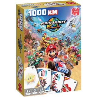 1000 KM - MARIO KART WORLD JUEGO DE CARTAS | Juego de Cartas Familiar | Edición Limitada