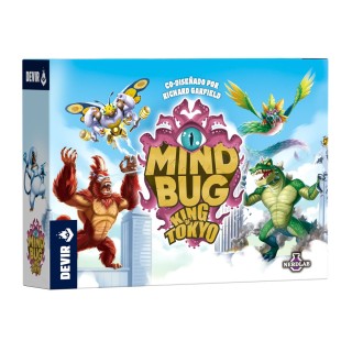 MINDBUG: KING OF TOKIO | Juego de Cartas Familiar | Edición Coleccionista