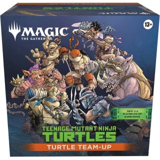 MAGIC TCG - TEENAGE MUTANT NINJA TURTES TEAM-UP (INGLES) | TCG | Juego Cooperativo