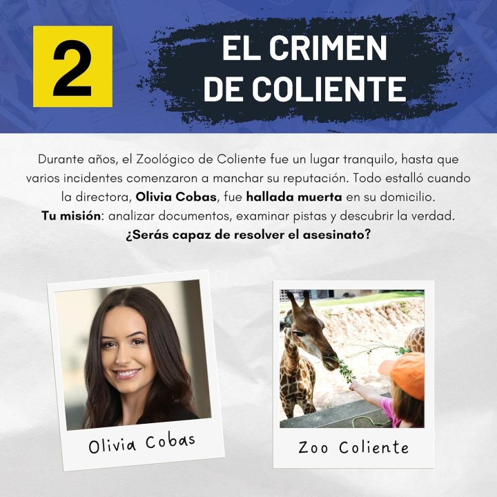 CRIMENES IMPERFECTOS CASO 2 | Escape Room | Juego de Misterio