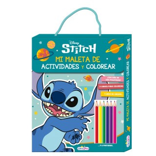 MALETA DE ACTIVIDADES Y COLOREAR STITCH | Manualidades | Juego de Mesa Infantil