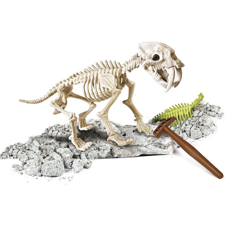 ARQUEOJUGANDO SMILODON FLUORESCENTE | Manualidades | Juego de Mesa Infantil