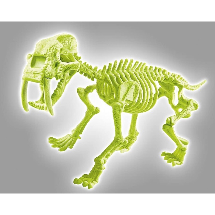 ARQUEOJUGANDO SMILODON FLUORESCENTE | Manualidades | Juego de Mesa Infantil