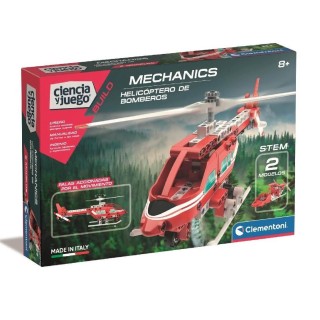 MECHANICS LABORATORIO HELICÓPTERO DE BOMBEROS | Set Construcción | Manualidades