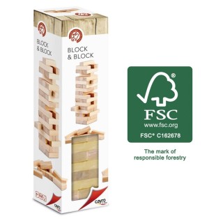 BLOCK & BLOCK FSC 100% | Juego de Habilidad | Juego Clásico