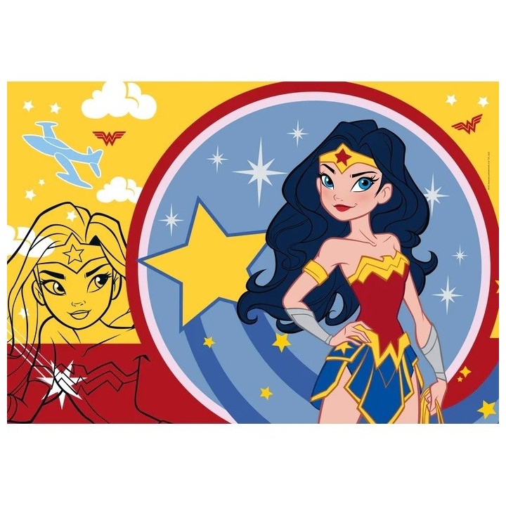 PUZZLE 3x48 PZAS SUPER COLOR DC COMICS | Puzzle Lógica | Juego de Mesa Infantil