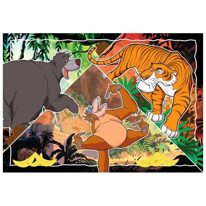 PUZZLE 3x48 PZAS DISNEY CLASICOS | Puzzle Lógica | Juego de Mesa Infantil