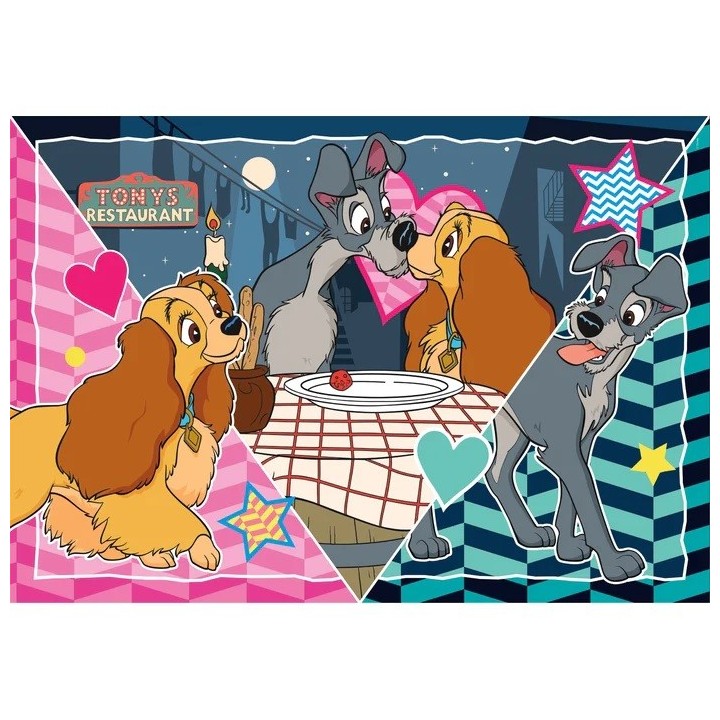 PUZZLE 3x48 PZAS DISNEY CLASICOS | Puzzle Lógica | Juego de Mesa Infantil