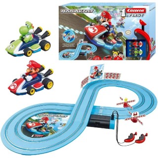MARIO KART (TM) FIRST CIRCUITO - MARIO VS. YOSHI | Juego de Mesa Infantil | Coleccionable