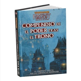 WARHAMMER: EL PODER TRAS EL TRONO COMPENDIO | Manual Rol | Accesorio Juego de Mesa