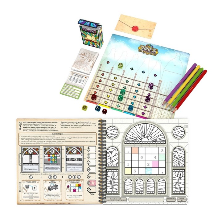 SAGRADA ARTESANOS | Juego de Mesa Estrategia | Edición Coleccionista