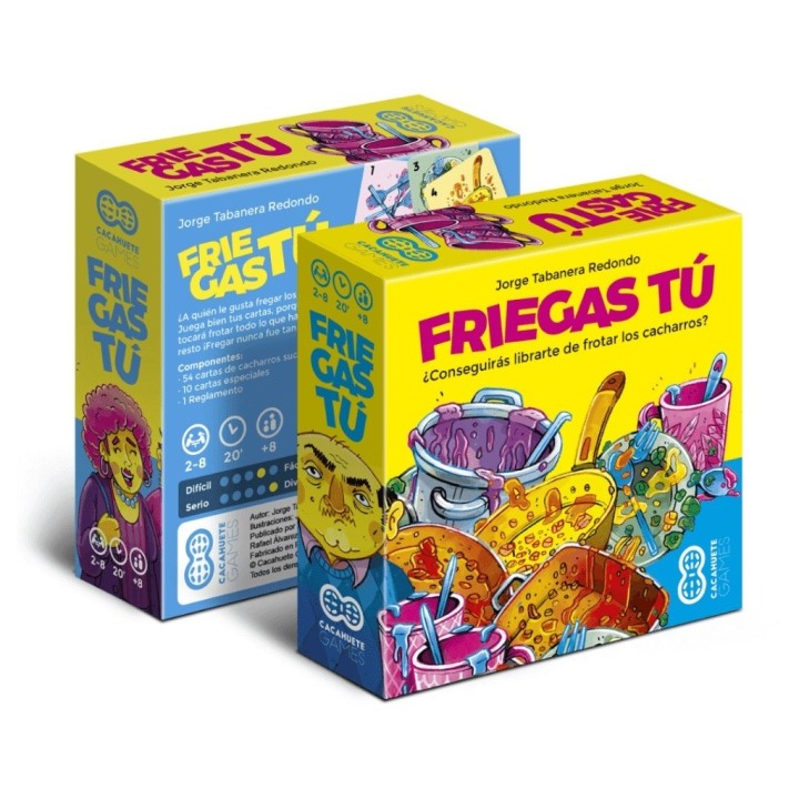 FRIEGAS TU | Juego de Cartas Familiar | Juego de Bluf