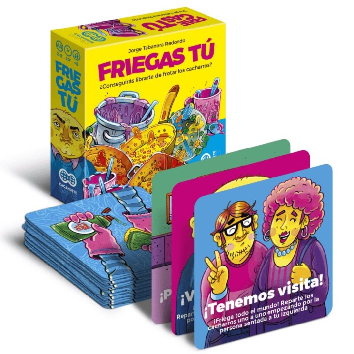 FRIEGAS TU | Juego de Cartas Familiar | Juego de Bluf