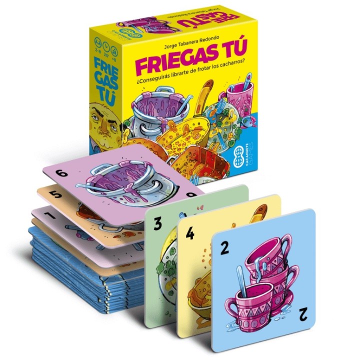 FRIEGAS TU | Juego de Cartas Familiar | Juego de Bluf