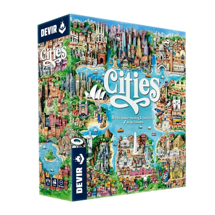 CITIES | Juego de Mesa Estrategia | Gestión de Recursos