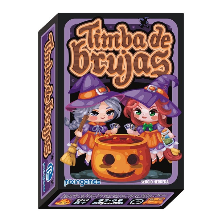 TIMBA DE BRUJAS | Juego de Cartas Familiar | Juego de Bluf
