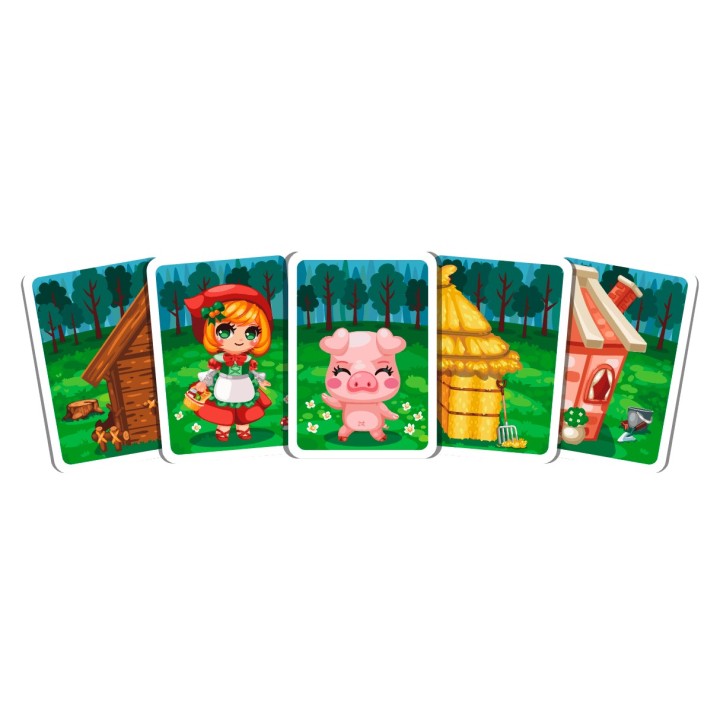 PIGGY FOREST | Juego Cooperativo | Juego de Cartas Familiar