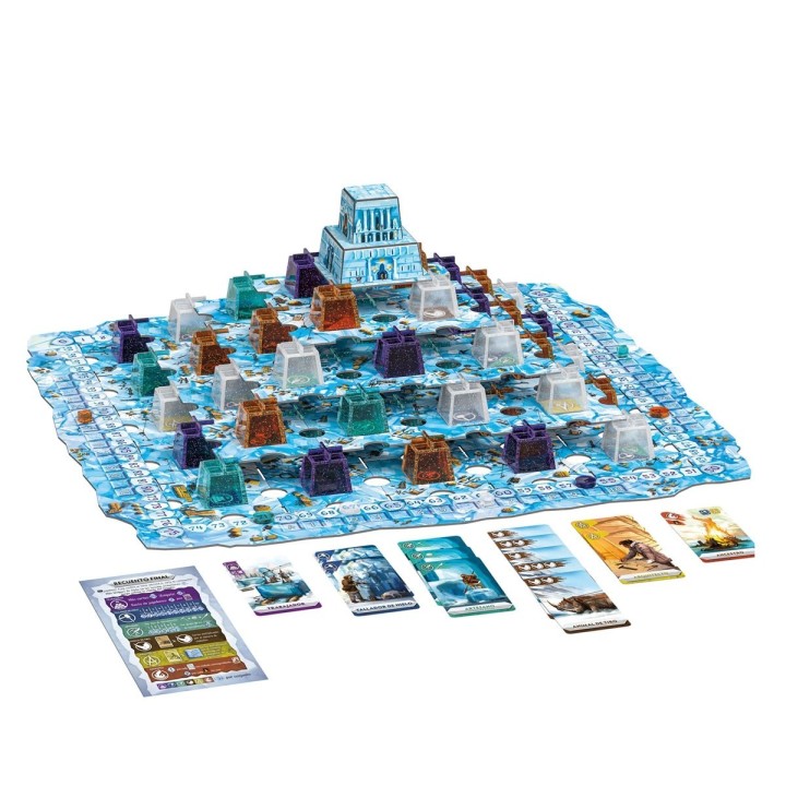NUNATAK | Juego de Mesa Estrategia | Set Construcción